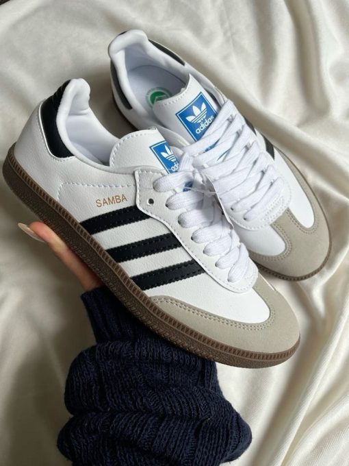 Adidas Samba Branco com Preto