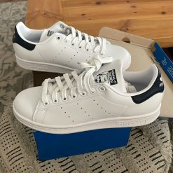 Adidas Stan Smith Branco Azul Marinho