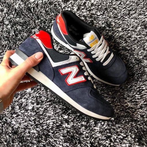 New Balance 574 Azul Vermelho