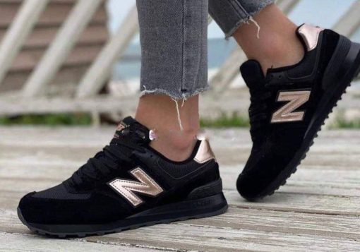 New Balance 574 Preto Bronze