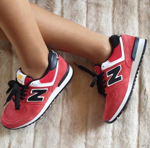 New Balance 574 Vermelho