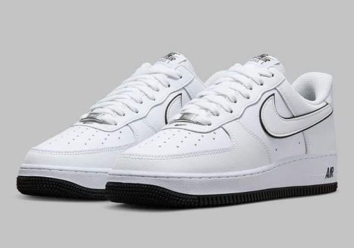 Nike Air Force Branco com Preto