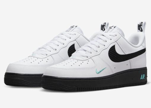 Nike Air Force Branco com Preto