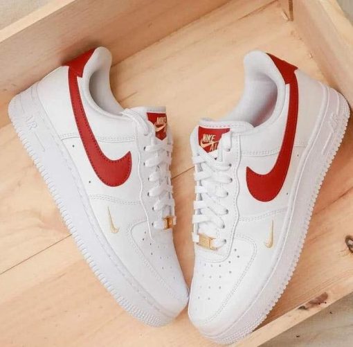 Nike Air Force Branco com Vermelho