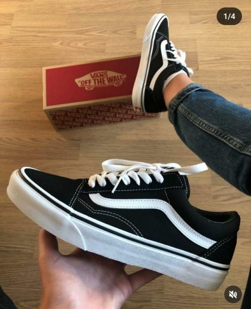 Vans Preto Branco