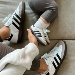 Adidas Samba Branco com Preto