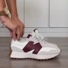 New Balance 327 Branco com Preto