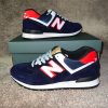 New Balance 574 Azul Vermelho