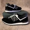 New Balance 574 Cinza Rosa Prateado