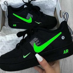 Nike Air Force Tm Preto Verde