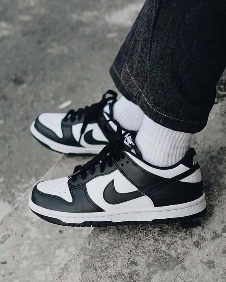 Nike Dunk Low Preto Branco Nike Dunk Low Preto Branco