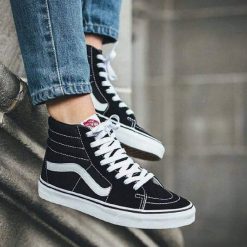 Vans Bota Preto Branco