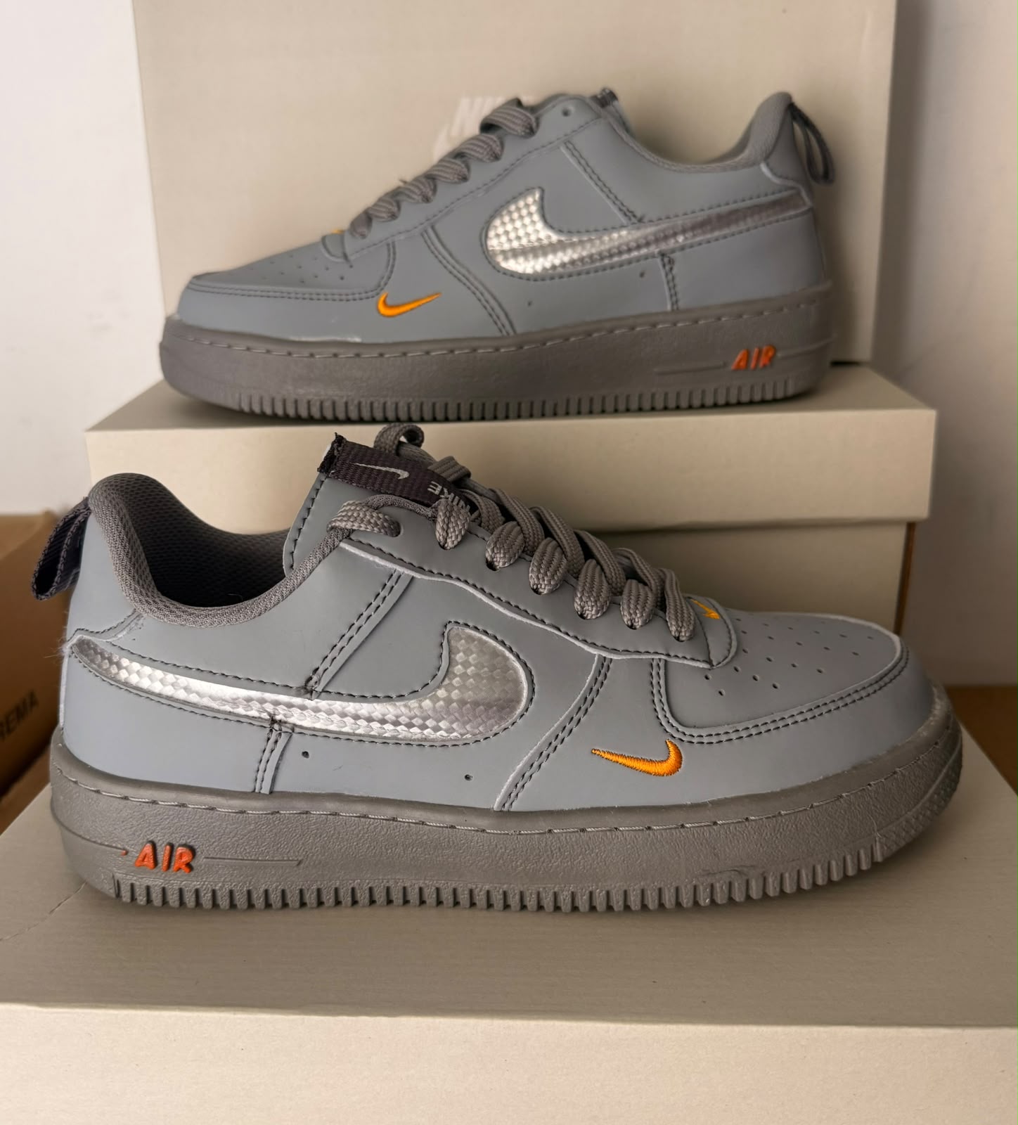 Nike Air Force Cinza Nike Air Force Cinza
