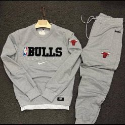 Fato de Treino Nike Bulls Cinza Fato de Treino Nike Bulls Cinza