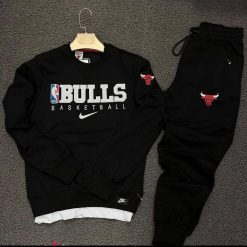 Fato de Treino Nike Bulls Preto Fato de Treino Nike Bulls Preto