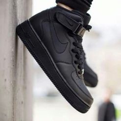 Nike Air Force Bota Preto