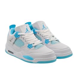 Nike Air Jordan 4 Branco Azul