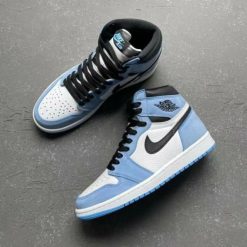 Nike Air Jordan Mid Azul com Branco