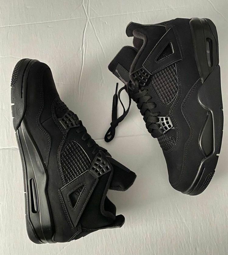 Nike Air Jordan 4 Preto Nike Air Jordan 4 Preto