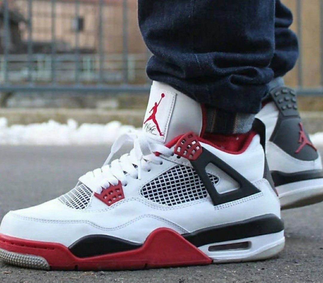 Nike Air Jordan 4 Vermelho