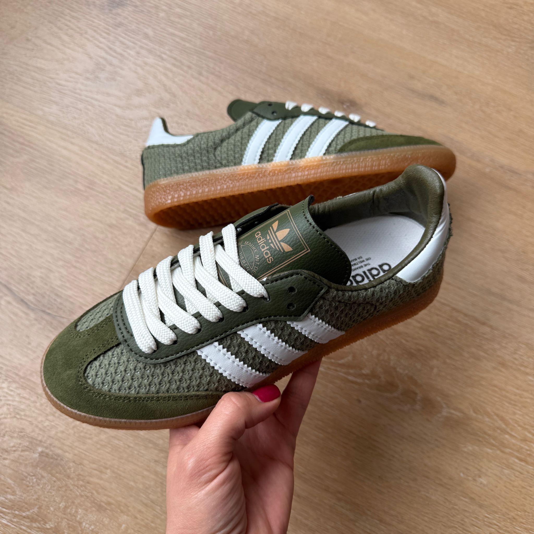 Adidas Samba OG Crochet Verde Adidas Samba OG Crochet Verde