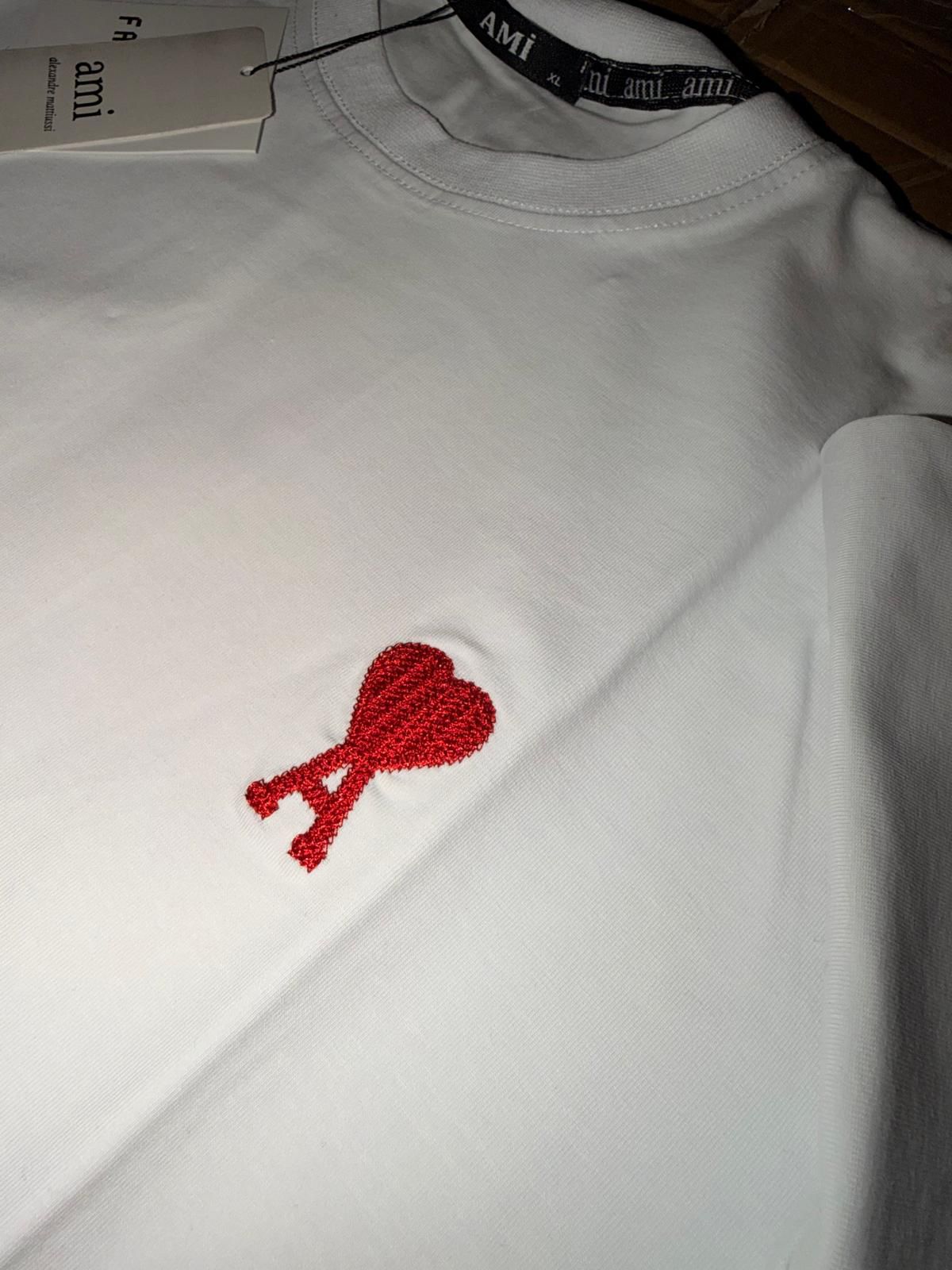 T-SHIRT AMI BRANCA T-SHIRT AMI BRANCA