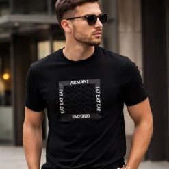 T-SHIRT EMPORIO ARMANI PRETA