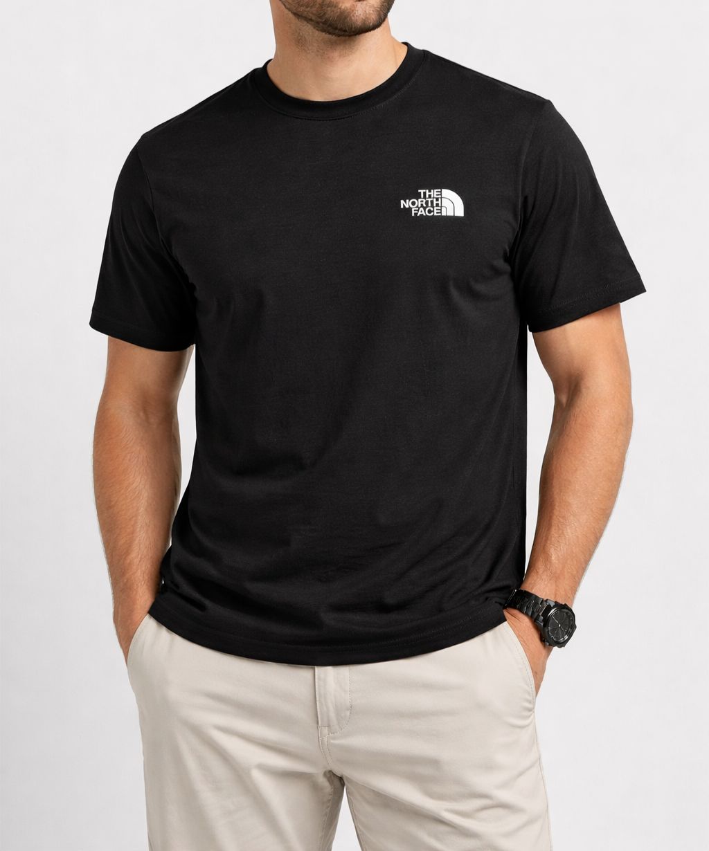 T-SHIRT THE NORTH FACE PRETA T-SHIRT THE NORTH FACE PRETA