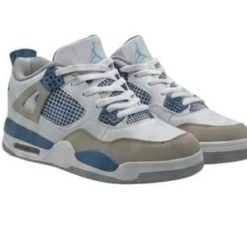 Nike Air Jordan 4 Branco com Azul