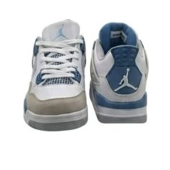 Nike Air Jordan 4 Branco com Azul