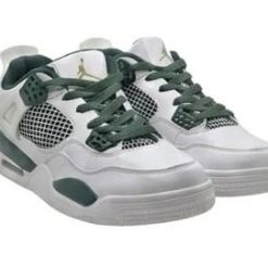 Nike Air Jordan 4 Branco com Verde