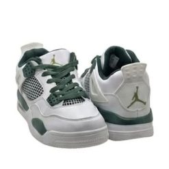Nike Air Jordan 4 Branco com Verde