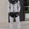 Fato de Treino Nike Cinza com Preto