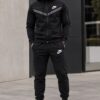 Fato de Treino Nike Preto com Branco