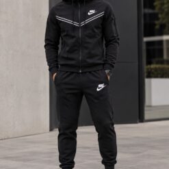 Fato de Treino Nike Preto